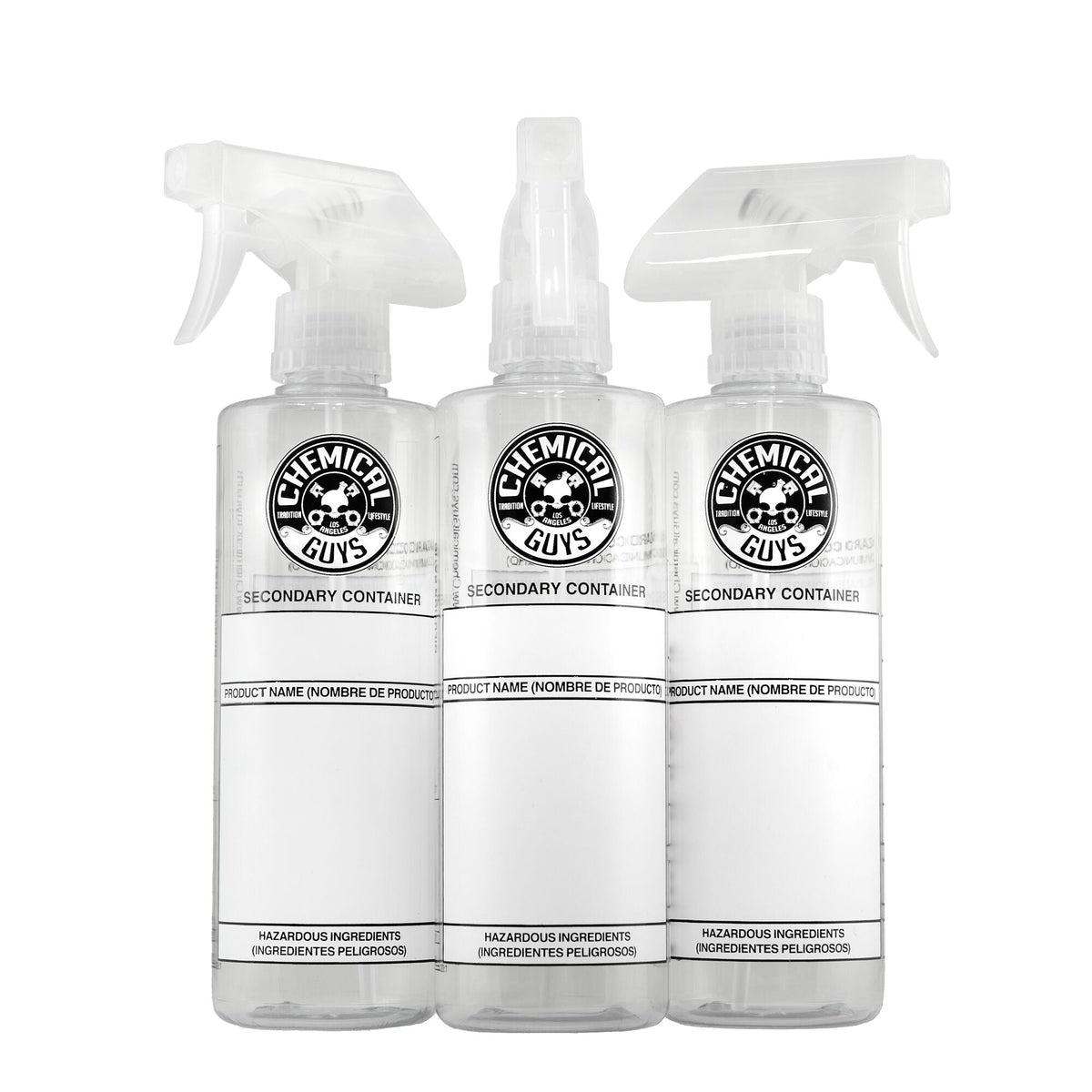 Secondary Container Dilution Bottles 3-Pack