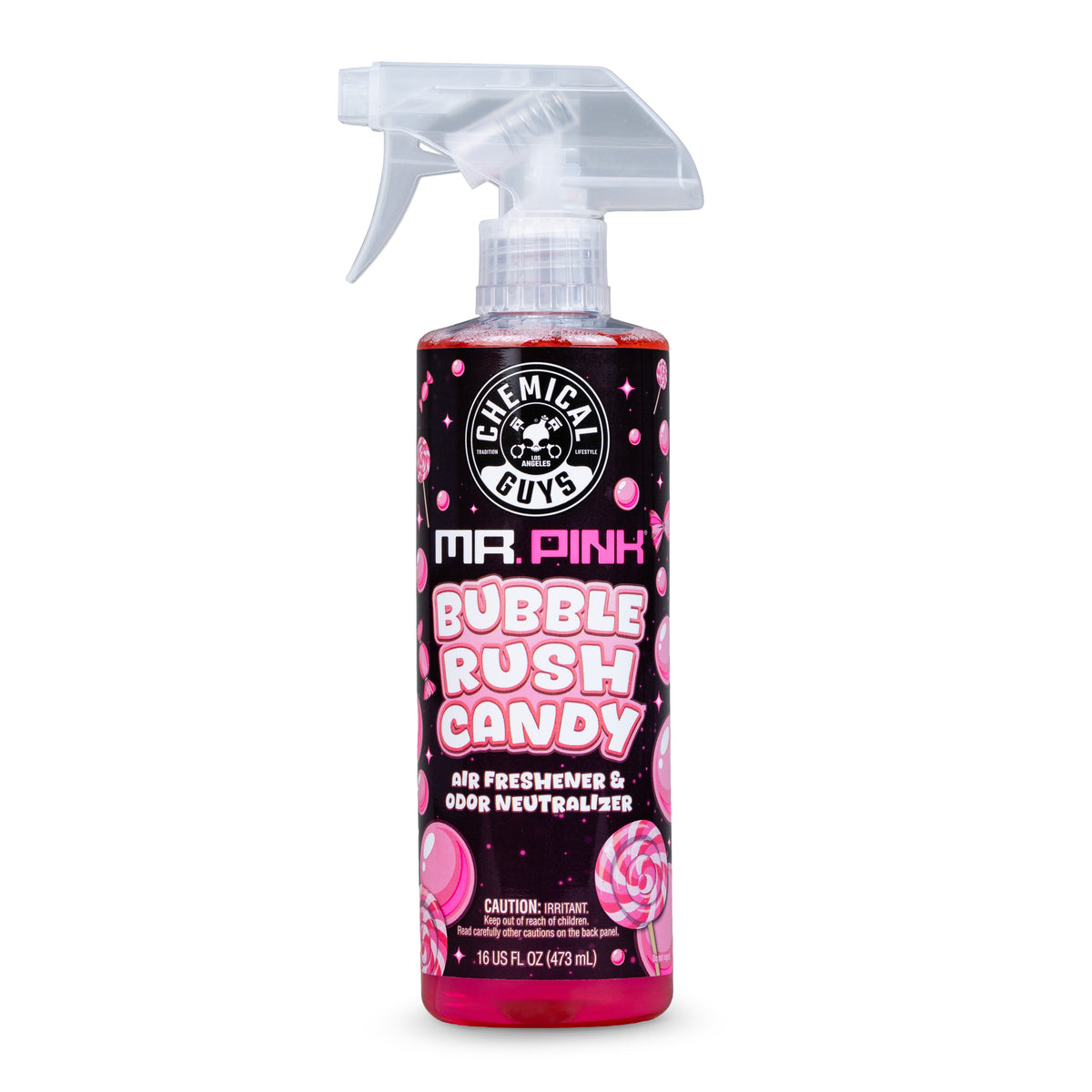 Mr. Pink Bubble Rush Candy Air Freshener & Odor Neutralizer