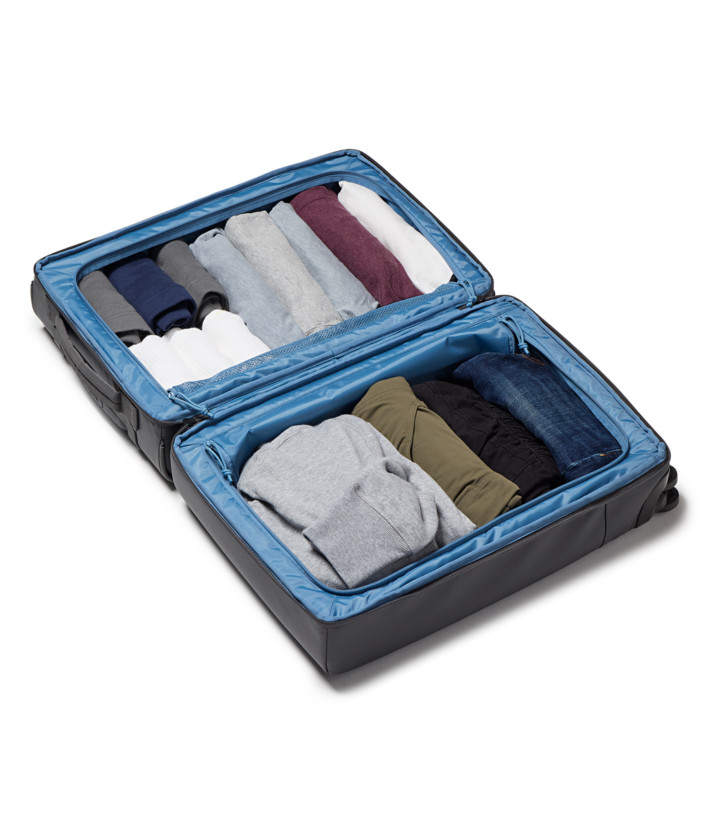 22" Carry On Luggage Toiletry Bag Smokey Grit Set
